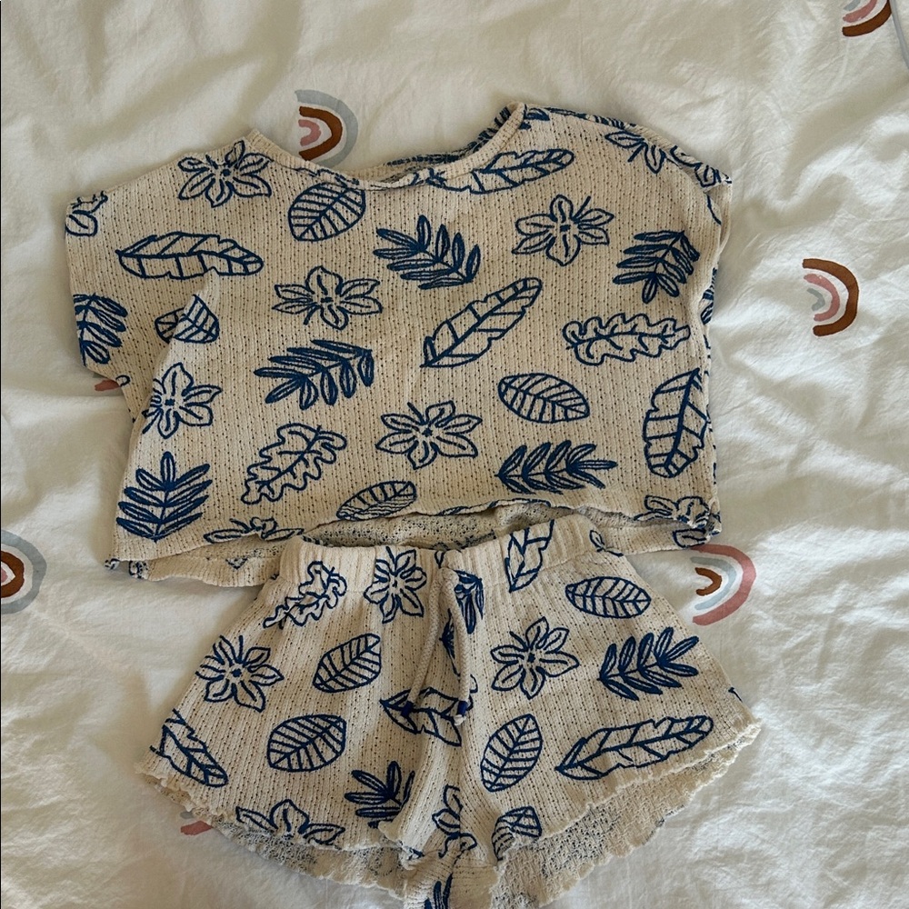 Zara Kids baby girl matching set